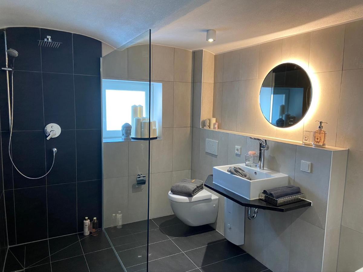 Luxus Ferienwohnung Mit Whirlpool Runkel Exteriér fotografie